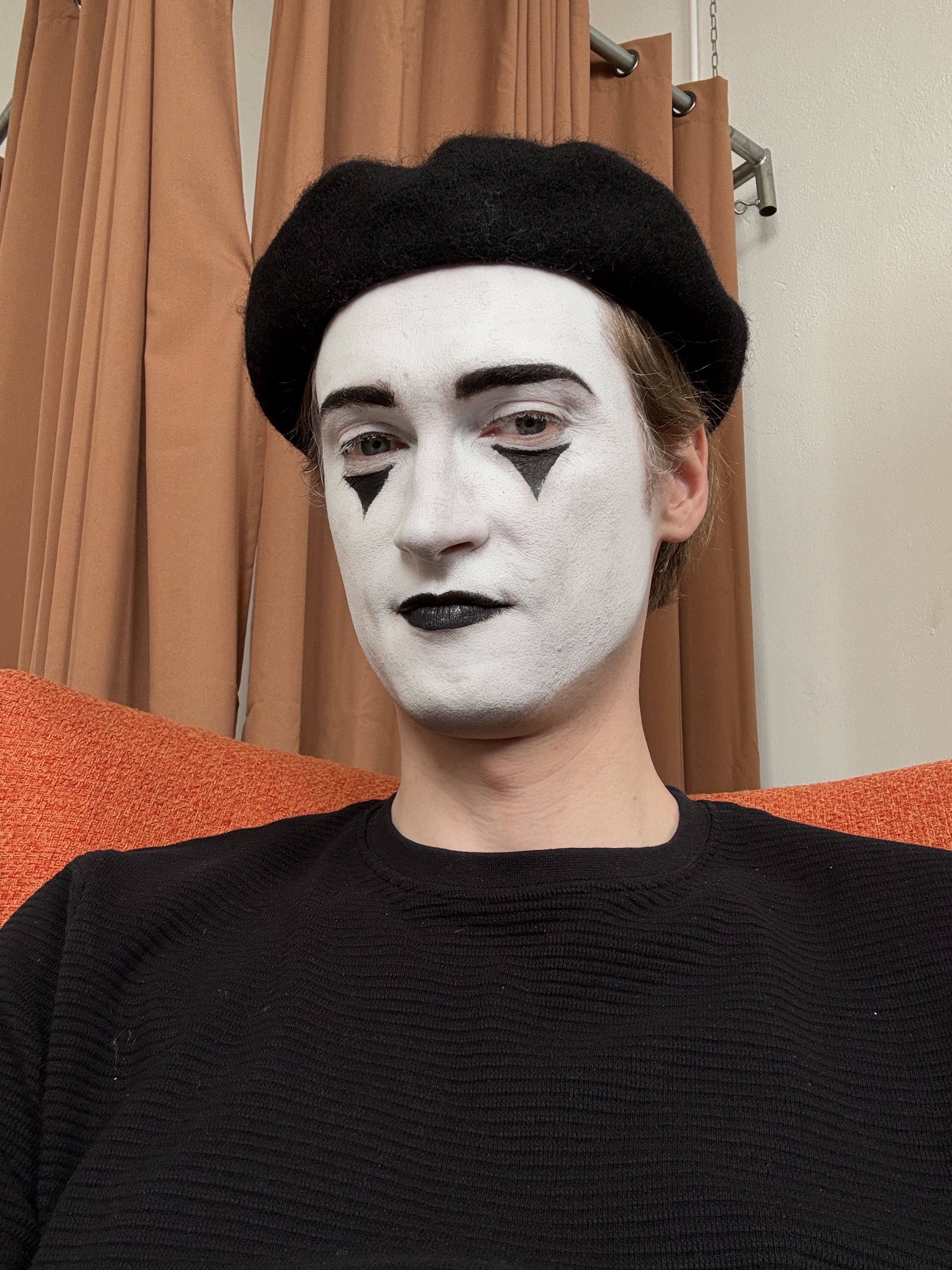 Austin Kelley - Candid mime portrait